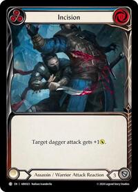 Incision (Blue) (ARK023) [Blitz Deck: The Hunted - Arakni]