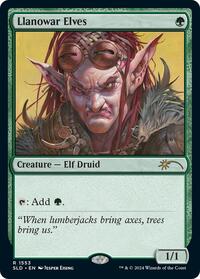 Llanowar Elves (1553) (1553) [Secret Lair Drop Series]