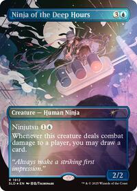 Ninja of the Deep Hours (Rainbow Foil) (1912) [Secret Lair Drop Series]