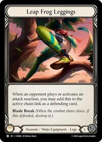 Leap Frog Leggings (CIN006) [Blitz Deck: The Hunted - Cindra]