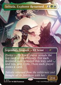 Selvala, Explorer Returned (Rainbow Foil) (1914) [Secret Lair Drop Series]