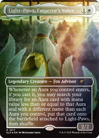 Light-Paws, Emperor's Voice (Rainbow Foil) (1877) [Secret Lair Drop Series]