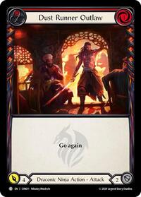 Dust Runner Outlaw (Red) (CIN011) [Blitz Deck: The Hunted - Cindra]