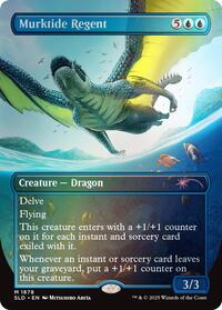 Murktide Regent (Rainbow Foil) (1878) [Secret Lair Drop Series]