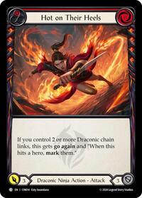Hot on Their Heels (Red) (CIN014) [Blitz Deck: The Hunted - Cindra]