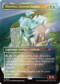 Shorikai, Genesis Engine (Rainbow Foil) (1880) [Secret Lair Drop Series]