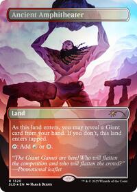 Ancient Amphitheater (Rainbow Foil) (1320) [Secret Lair Drop Series]