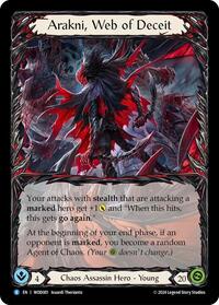 Arakni, Web of Deceit (WOD001) [Blitz Deck: The Hunted - Arakni, Web of Deceit]
