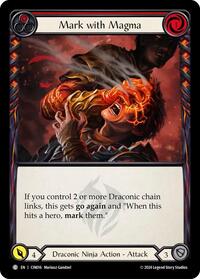 Mark with Magma (Red) (CIN016) [Blitz Deck: The Hunted - Cindra]