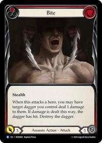 Bite (Red) (WOD008) [Blitz Deck: The Hunted - Arakni, Web of Deceit]