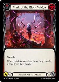 Mark of the Black Widow (Red) (WOD009) [Blitz Deck: The Hunted - Arakni, Web of Deceit]
