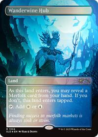 Wanderwine Hub (Rainbow Foil) (1324) [Secret Lair Drop Series]