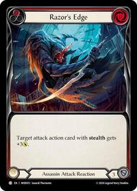 Razor's Edge (Red) (WOD013) [Blitz Deck: The Hunted - Arakni, Web of Deceit]