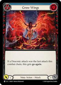 Grow Wings (Blue) (CIN024) [Blitz Deck: The Hunted - Cindra]