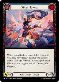 Silver Talons (Blue) (CIN025) [Blitz Deck: The Hunted - Cindra]