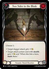 Two Sides to the Blade (WOD015) [Blitz Deck: The Hunted - Arakni, Web of Deceit]