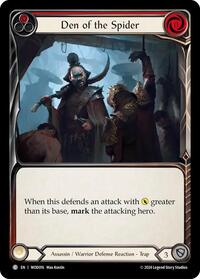 Den of the Spider (Red) (WOD016) [Blitz Deck: The Hunted - Arakni, Web of Deceit]