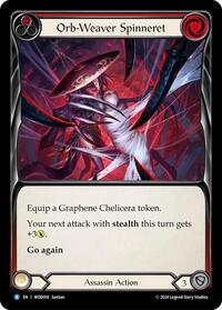 Orb-Weaver Spinneret (Red) (WOD018) [Blitz Deck: The Hunted - Arakni, Web of Deceit]