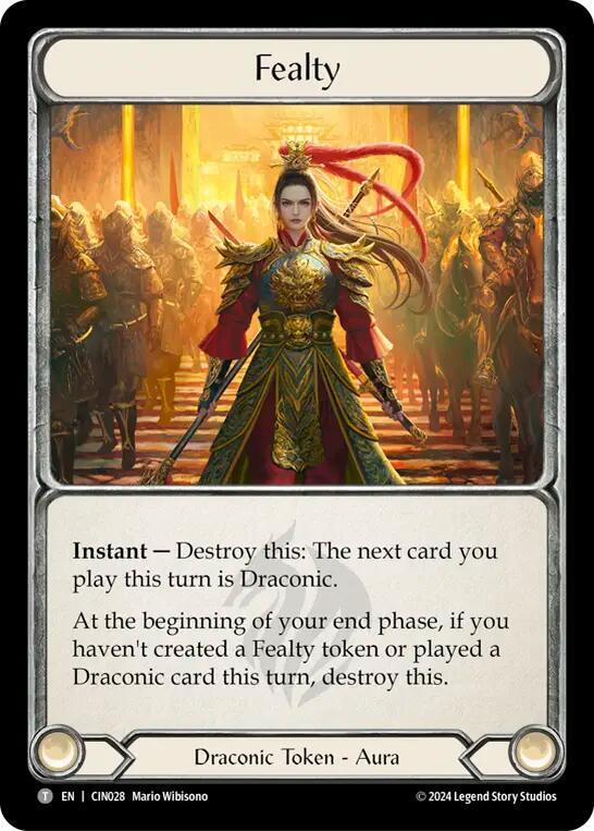 Fealty // Marked (CIN028 // CIN029) [Blitz Deck: The Hunted - Cindra]
