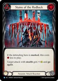 Stains of the Redback (Blue) (WOD024) [Blitz Deck: The Hunted - Arakni, Web of Deceit]