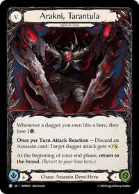 Arakni, Tarantula // Arakni, Trap-Door (WOD031//WOD032) [Blitz Deck: The Hunted - Arakni, Web of Deceit]