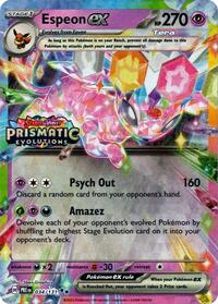 Espeon ex - 034/131 (Prismatic Evolutions Stamp) (034/131) [Miscellaneous Cards & Products]