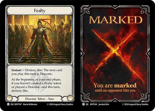 Marked // Fealty // Marked // Fealty (HNT244 // HNT167) [The Hunted]