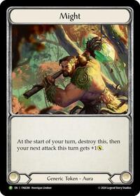 Might - FAB280 (FAB280) [Flesh and Blood: Promo Cards]