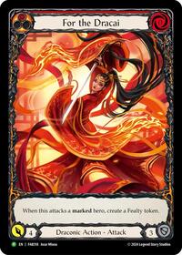 For the Dracai - FAB318 (FAB318) [Flesh and Blood: Promo Cards]