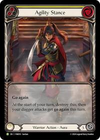 Agility Stance - FAB313 (FAB313) [Flesh and Blood: Promo Cards]