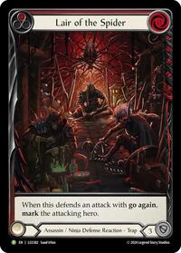 Lair of the Spider (Red) - LGS382 (LGS382) [Flesh and Blood: Promo Cards]