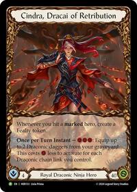 Cindra, Dracai of Retribution - HER133 (HER133) [Flesh and Blood: Promo Cards]