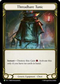 Threadbare Tunic (Golden) - FAB258 (FAB258) [Flesh and Blood: Promo Cards]