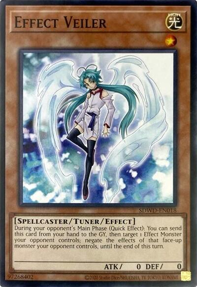 Effect Veiler (Unlimited Misprint) (SDWD-EN018) [Structure Deck: Blue-Eyes White Destiny]
