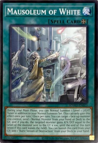 Mausoleum of White (Unlimited Misprint) (SDWD-EN023) [Structure Deck: Blue-Eyes White Destiny]