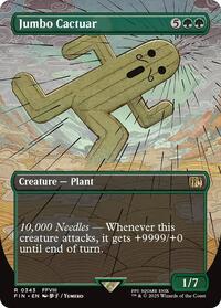 Jumbo Cactuar (Borderless) (343) [FINAL FANTASY]