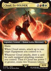 Cloud, Ex-SOLDIER (Extended Art) (168) [Commander: FINAL FANTASY]