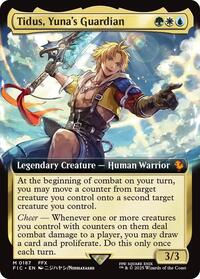 Tidus, Yuna's Guardian (Extended Art) (187) [Commander: FINAL FANTASY]