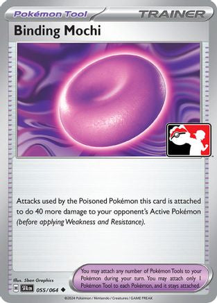 Binding Mochi 055/064  - Holofoil Prize Pack Series Cards - Uncommon