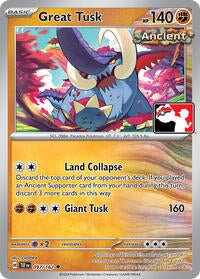 Great Tusk - 097/162 (097/162) [Prize Pack Series Cards]