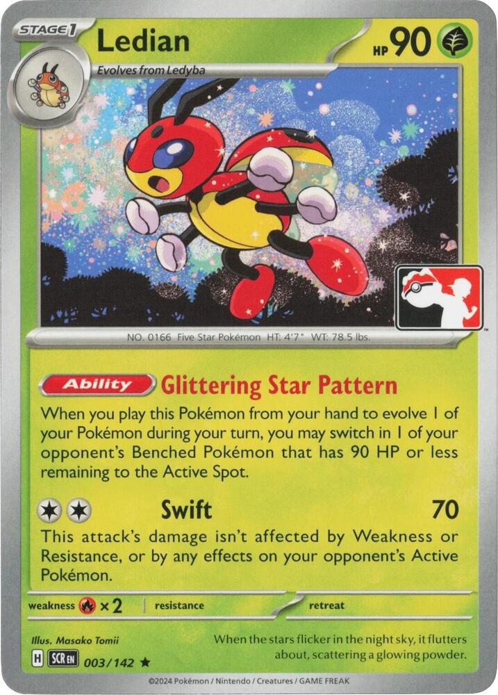 Ledian (003/142) [Prize Pack Series Cards]