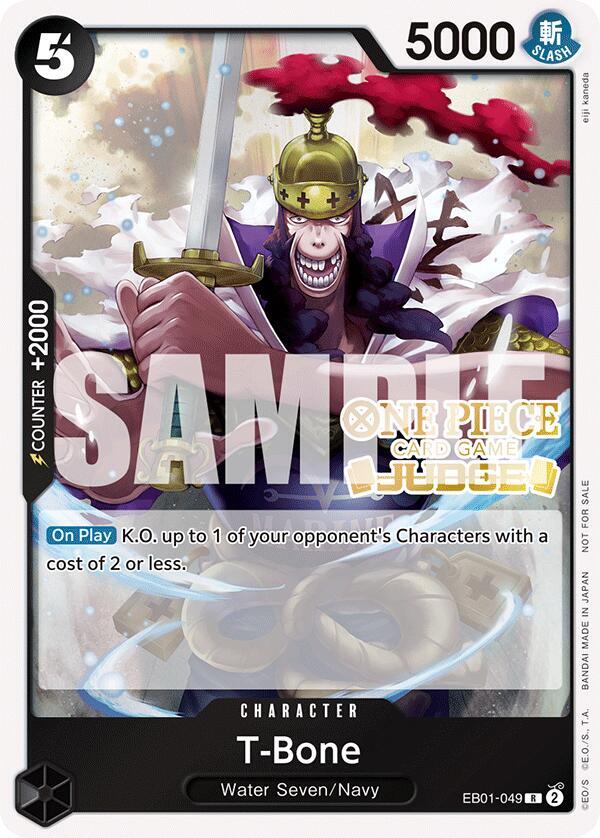 T-Bone (Judge Pack Vol. 5) (EB01-049) [One Piece Promotion Cards]
