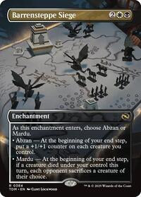 Barrensteppe Siege (Borderless) (384) [Tarkir: Dragonstorm]