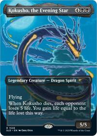 Kokusho, the Evening Star (Rainbow Foil) (1528) [Secret Lair Drop Series]