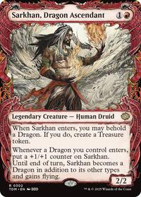 Sarkhan, Dragon Ascendant (0302) (Showcase) (302) [Tarkir: Dragonstorm]