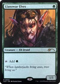 Llanowar Elves (0800) (800) [Secret Lair Drop Series]