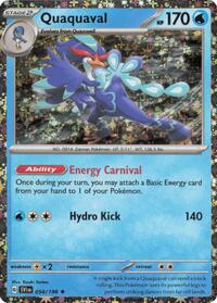 Quaquaval - 054/198 (Sparkle Holo) (054/198) [Miscellaneous Cards & Products]