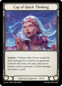 Cap of Quick Thinking (AST003) [Armory Deck: Aurora]