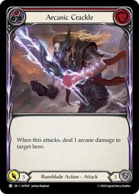 Arcanic Crackle (Red) (AST007) [Armory Deck: Aurora]