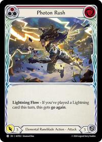 Photon Rush (Red) (AST012) [Armory Deck: Aurora]